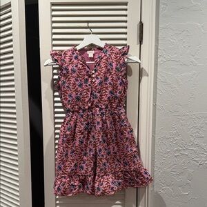 J Crew Crew Cuts 100% cotton fully lined dress
